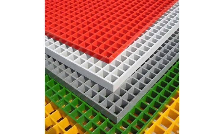 Fiberglass reinforced plastic gratings (FRP)